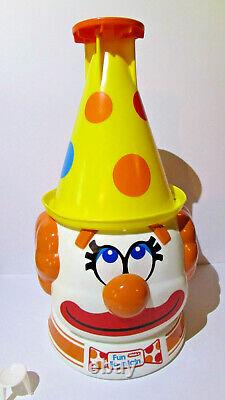 Vintage 1978 Wham-o Fun Fountain Clown Floating Hat Yard Sprinkler In Box