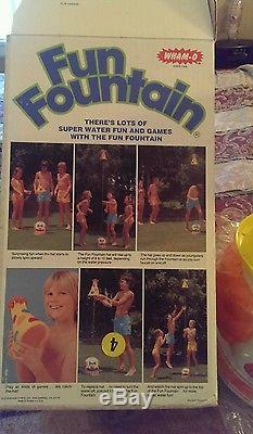 Vintage 1978 wham-o fun fountain CLOWN