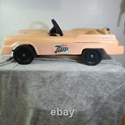 Vintage 1980 Cherry 7up Pink 57 Thunderbird Pedal Car 80s Promotional