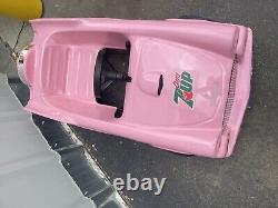 Vintage 1980 Cherry 7up Pink 57 Thunderbird Pedal Car 80s Promotional