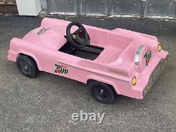 Vintage 1980 Cherry 7up Pink 57 Thunderbird Pedal Car 80s Promotional