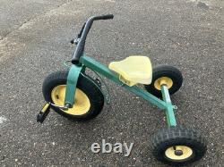 Vintage 1980's John Deere Mighty Trike Tricycle
