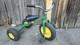 Vintage 1980's John Deere Mighty Trike Tricycle Green/Yellow Used