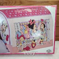 Vintage 1980's Minnie Mouse Disney Slumber Play Tent ERO COMPLETE Minnie'N Me