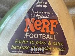 Vintage 1980's NERF Football Parker Brothers
