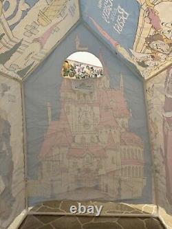 Vintage 1980s ERO Disney Beauty & The Beast Slumber Kids Tent Playhouse HTF Rare
