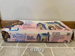 Vintage 1980s ERO Disney Beauty & The Beast Slumber Kids Tent Playhouse HTF Rare