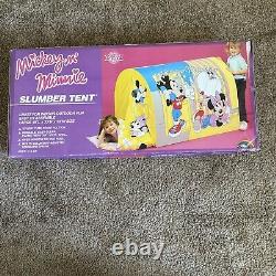 Vintage 1980s ERO Mickey N' Minnie Slumber Kids Tent Playhouse HTF Rare