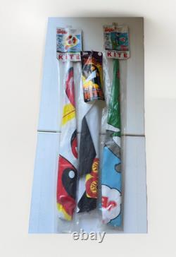 Vintage 1980s Gayla Super Diamond Kite Lot Baby Bat, Bonkers, Tom & Jerry RARE