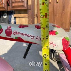 Vintage 1980s Strawberry Shortcake Child Size Hedstrom Red Metal Tricycle HLN