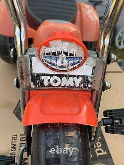 Vintage 1980s TOMY ATC 3 Wheeler KID child TRIKE Red TOY Ride On ATV