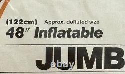 Vintage 1983 Intex The Wet Set 48 Jumbo Vinyl Inflatable Beach Ball #59070