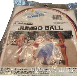 Vintage 1983 The Wet Set Intex 48 Beach Ball #59070 Original Packaging