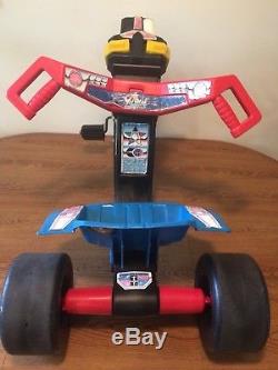 Vintage 1984 Ljn Voltron Lion Force Cycle Tricycle Big Wheel Pedal Car Toy Ride
