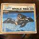 Vintage 1985 Intex Recreation Wet Set 84 Inflatable Whale Ride-on No. 58561 NOS