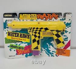 Vintage 1987 Entertech Water Hawk Motorized Water Squirt Gun NEW SEALED LJN