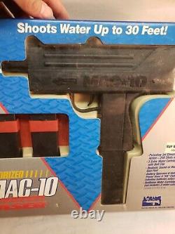 Vintage 1987 Motorized Mac 10 Water Laser Great BOX