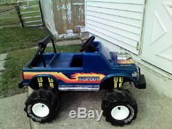 Vintage 1989-1992 Power Wheels Bigfoot Monster Truck Child Ride-on Toy