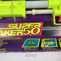 Vintage 1989 First Year Larami Super Soaker 50 Squirt Gun Water Toy Collectors
