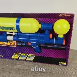 Vintage 1990 Larami Air Pressure Super Soaker 100 Water Gun Original Packaging