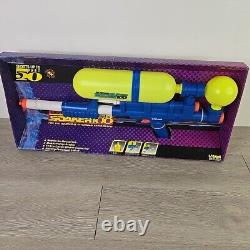 Vintage 1990 Larami Air Pressure Super Soaker 100 Water Gun Original Packaging