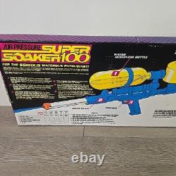 Vintage 1990 Larami Air Pressure Super Soaker 100 Water Gun Original Packaging