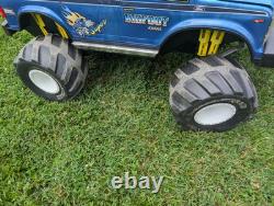 Vintage 1990 Power Wheels Super Bigfoot Ford 4x4x4 Monster Truck Works