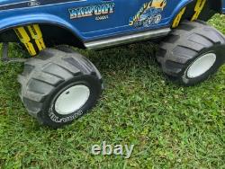 Vintage 1990 Power Wheels Super Bigfoot Ford 4x4x4 Monster Truck Works