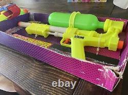Vintage 1990 Super Soaker 50 New In Box With Extra Super Soaker XTC