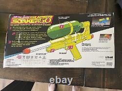 Vintage 1990 Super Soaker 50 New In Box With Extra Super Soaker XTC