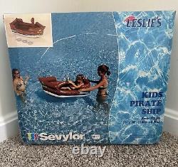 Vintage 1990's Sevyor Kids Pirate Ship Model PT450L ride on toy
