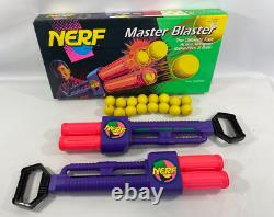 Vintage 1991 Kenner Tonka NERF Master Blasters with 16 Balls and Original Box