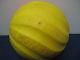 Vintage 1991 Parker Brothers Nerf Turbo Football Ball Pink Yellow Preowned