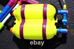 Vintage 1992 Larami Super Soaker 300 Water Gun with Backpack WORKS, Please READ