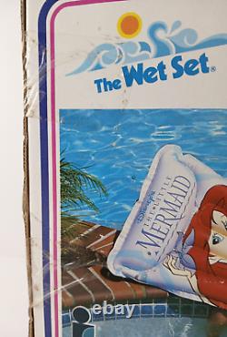 Vintage 1992 The Wet Set DISNEY'S THE LITTLE MERMAID Pool Raft Air Mattress NEW
