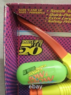 Vintage 1993 Larami Super Soaker Bow & Arrow Item #9893-0 Water Gun NOS in Box