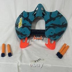 Vintage 1995 NERF Max Force Manta Ray Blaster Fully Functional With Ammo RARE