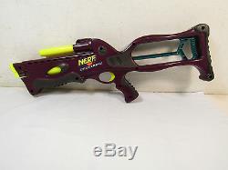 Vintage 1995 Nerf Crossbow Blaster Purple And Yellow