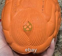 Vintage 1995 Nick & Nerf Orange Brain Ball Football Rare Nickelodeon