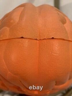 Vintage 1995 Nick & Nerf Orange Brain Ball Football Rare Nickelodeon Kenner
