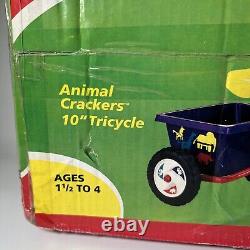 Vintage 2000 Brunswick Roadmaster Animal Crackers 10 Tricycle 902049 RARE NOS