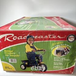 Vintage 2000 Brunswick Roadmaster Animal Crackers 10 Tricycle 902049 RARE NOS