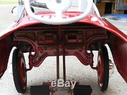 Vintage 50's 60's Murray Fire Truck Pedal Car