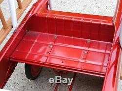 Vintage 50's 60's Murray Fire Truck Pedal Car