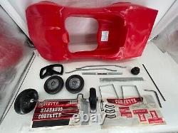 Vintage 60's Empire Toys 68 69 Stingray 427 Corvette Pedal Car PARTS Decals #1