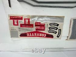 Vintage 60's Empire Toys 68 69 Stingray 427 Corvette Pedal Car PARTS Decals #1