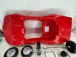 Vintage 60's Empire Toys 68 69 Stingray 427 Corvette Pedal Car PARTS Decals #2