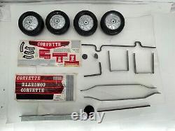 Vintage 60's Empire Toys 68 69 Stingray 427 Corvette Pedal Car PARTS Decals #2