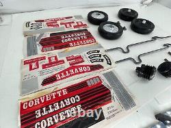 Vintage 60's Empire Toys 68 69 Stingray 427 Corvette Pedal Car PARTS Decals #3