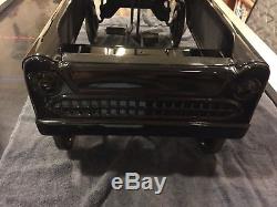 Vintage 60's MURRAY Black Pressed Steel Pedal Car